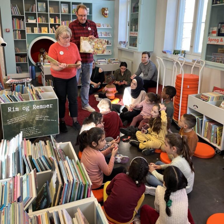 Højtlæsning og læring på biblioteket